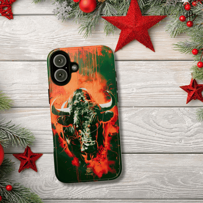Green Bull MagSafe iPhone Case