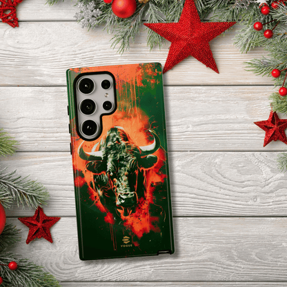 Green Bull Samsung Galaxy Tough Case