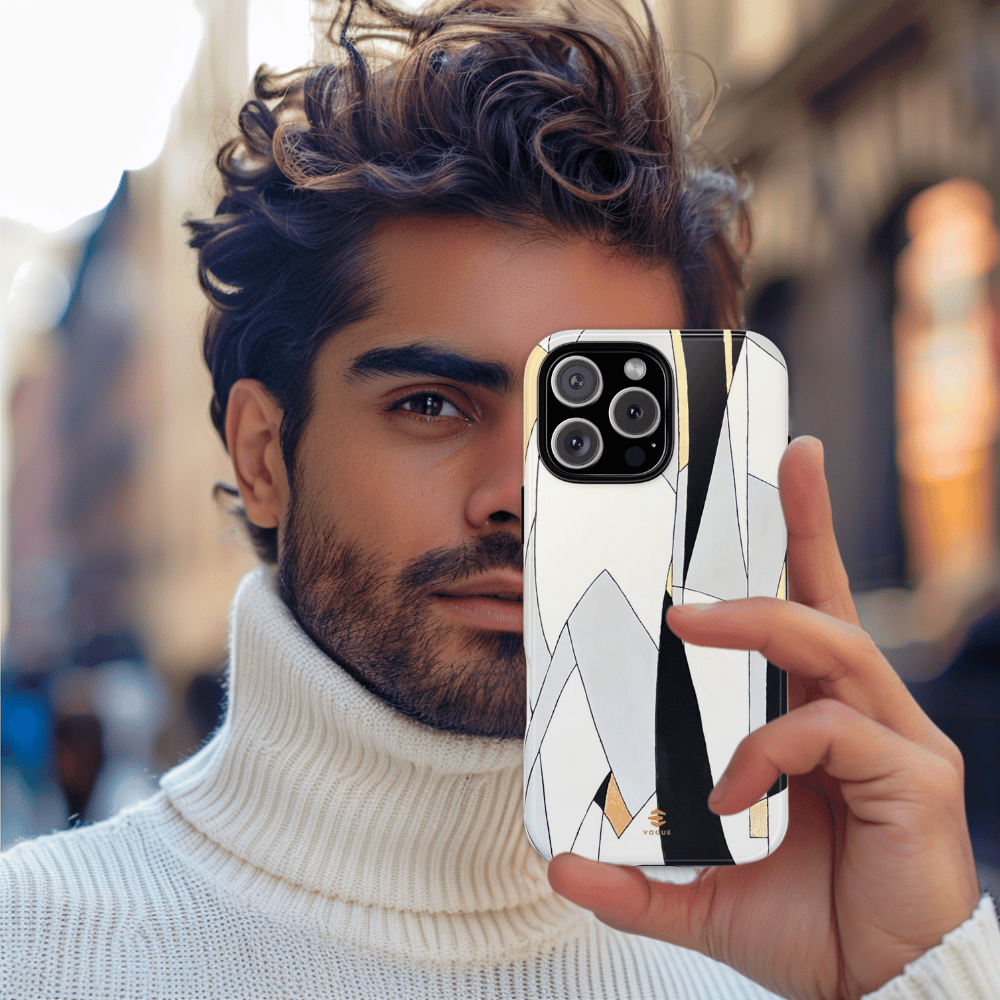 Powerful Lines iPhone Case