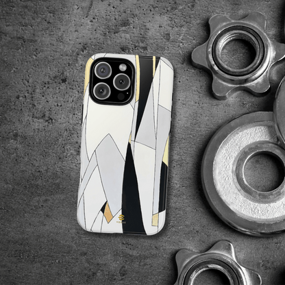 Powerful Lines iPhone Case