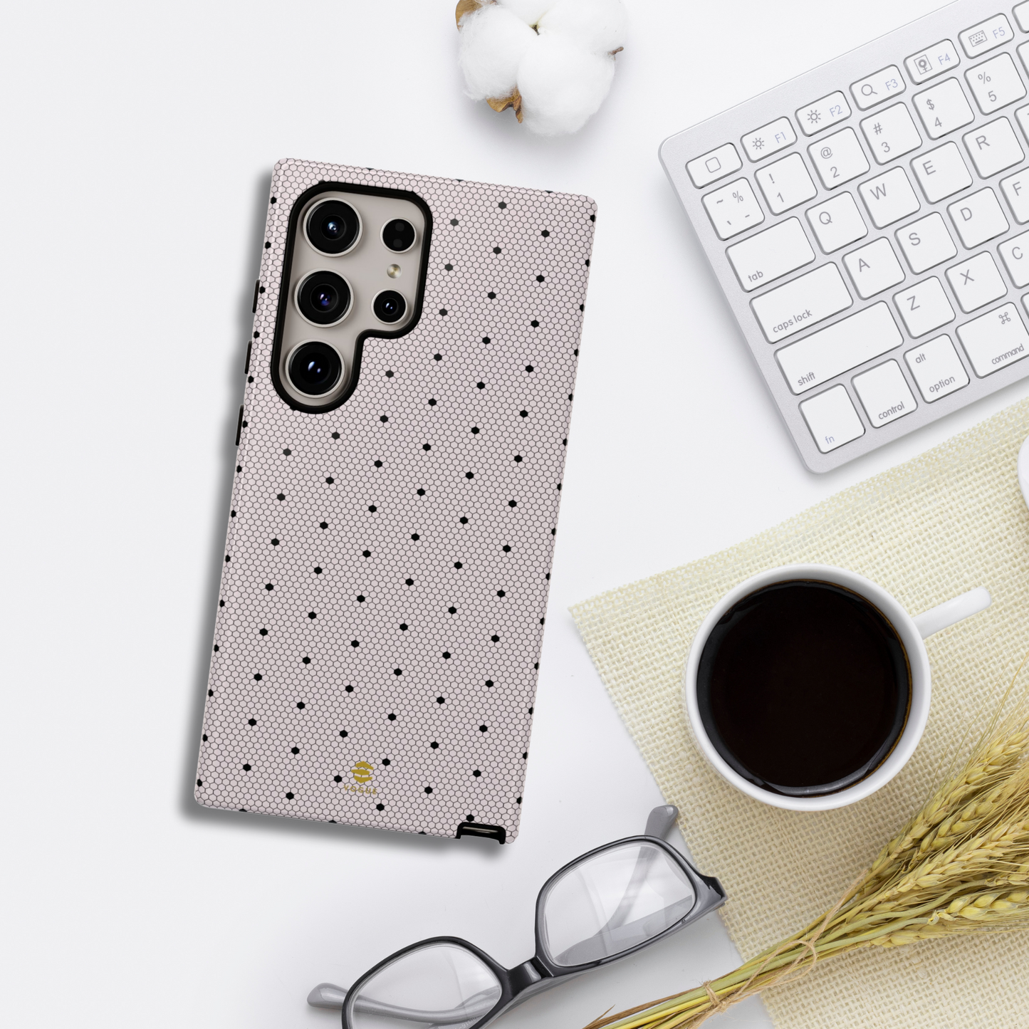Blush Lace Allure Samsung Tough Case
