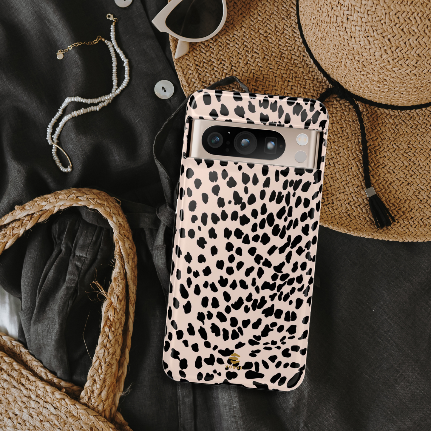 Beige Animal Print Google Tough Case