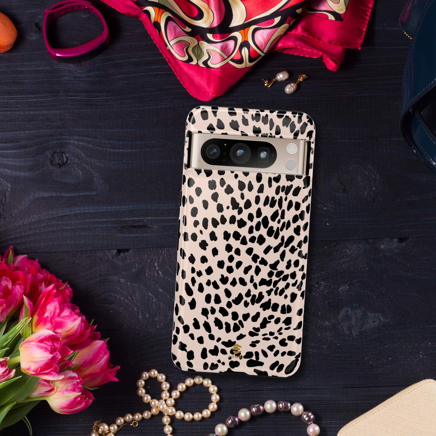 Beige Animal Print Google Tough Case