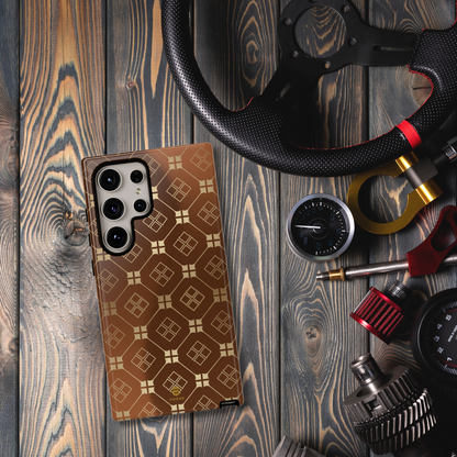 Funda Samsung con diseño de caballero