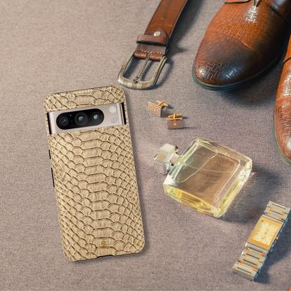 Funda para Google con diseño de piel de serpiente