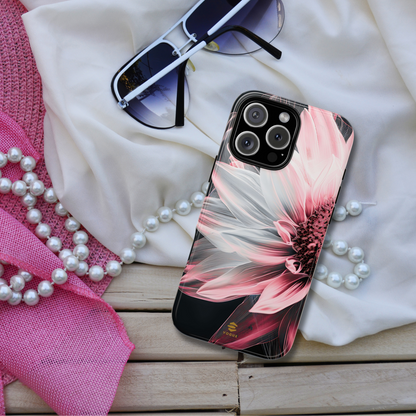 Pink Sunflower iPhone Tough Case