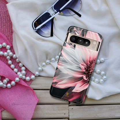 Pink Sunflower Google Pixel Tough Case