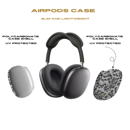 Lace Noir AirPod Max Cases