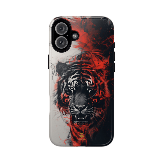 Tiger Art MagSafe iPhone Case