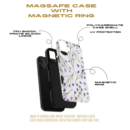 Lilac Blossom MagSafe iPhone Case