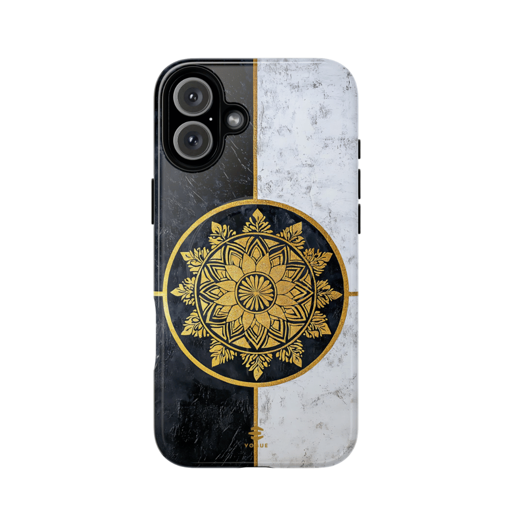 Gold Mandala MagSafe iPhone Case