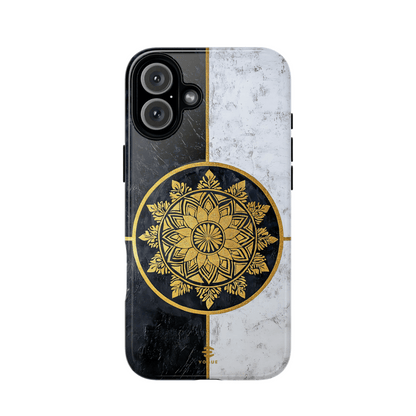 Gold Mandala MagSafe iPhone Case