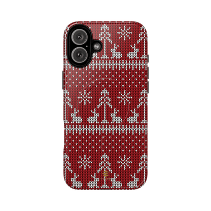 Red Xmas MagSafe iPhone Case