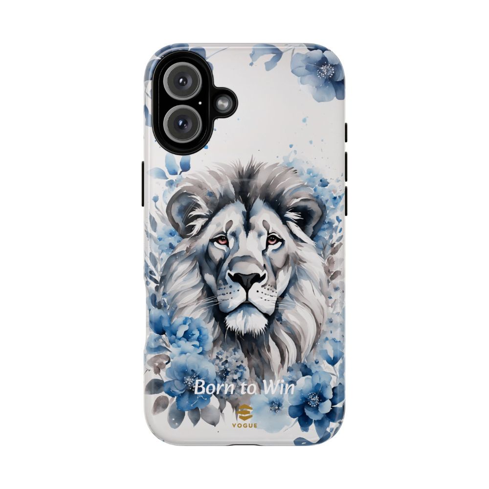 Lion Born to Win MagSafe Phone Case