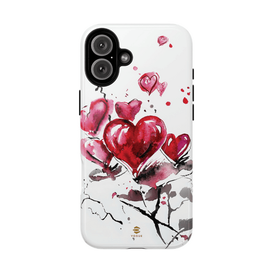 Abstract Heart Design - Phone Case MagSafe, Love, Valentine's Day Gift for Her