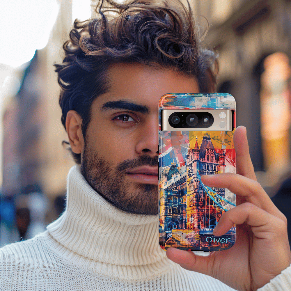 Custom London Cityscape Google Pixel Case