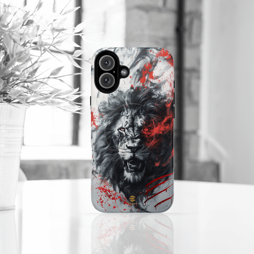 Lion Roaring MagSafe iPhone Case