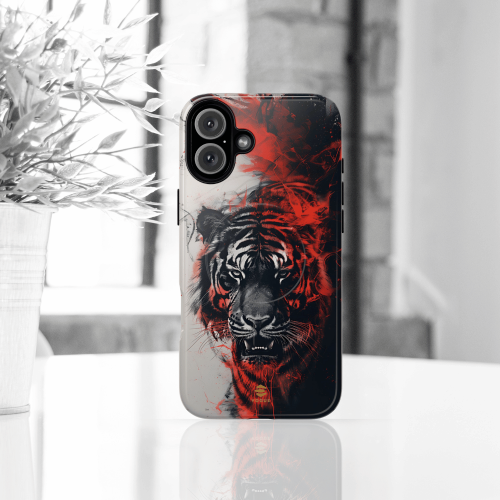 Tiger Art MagSafe iPhone Case