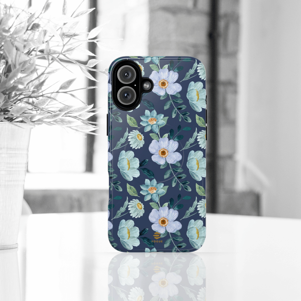 Midnight Blossom MagSafe iPhone Case