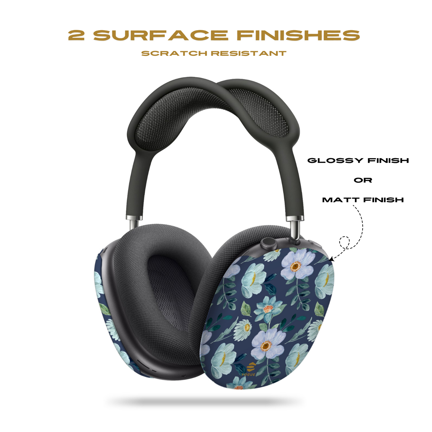 Midnight Blossom AirPod Max Cases