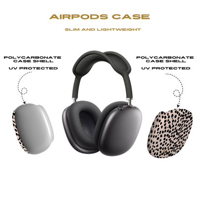 AirPod Max-Hüllen mit nacktem Animalprint