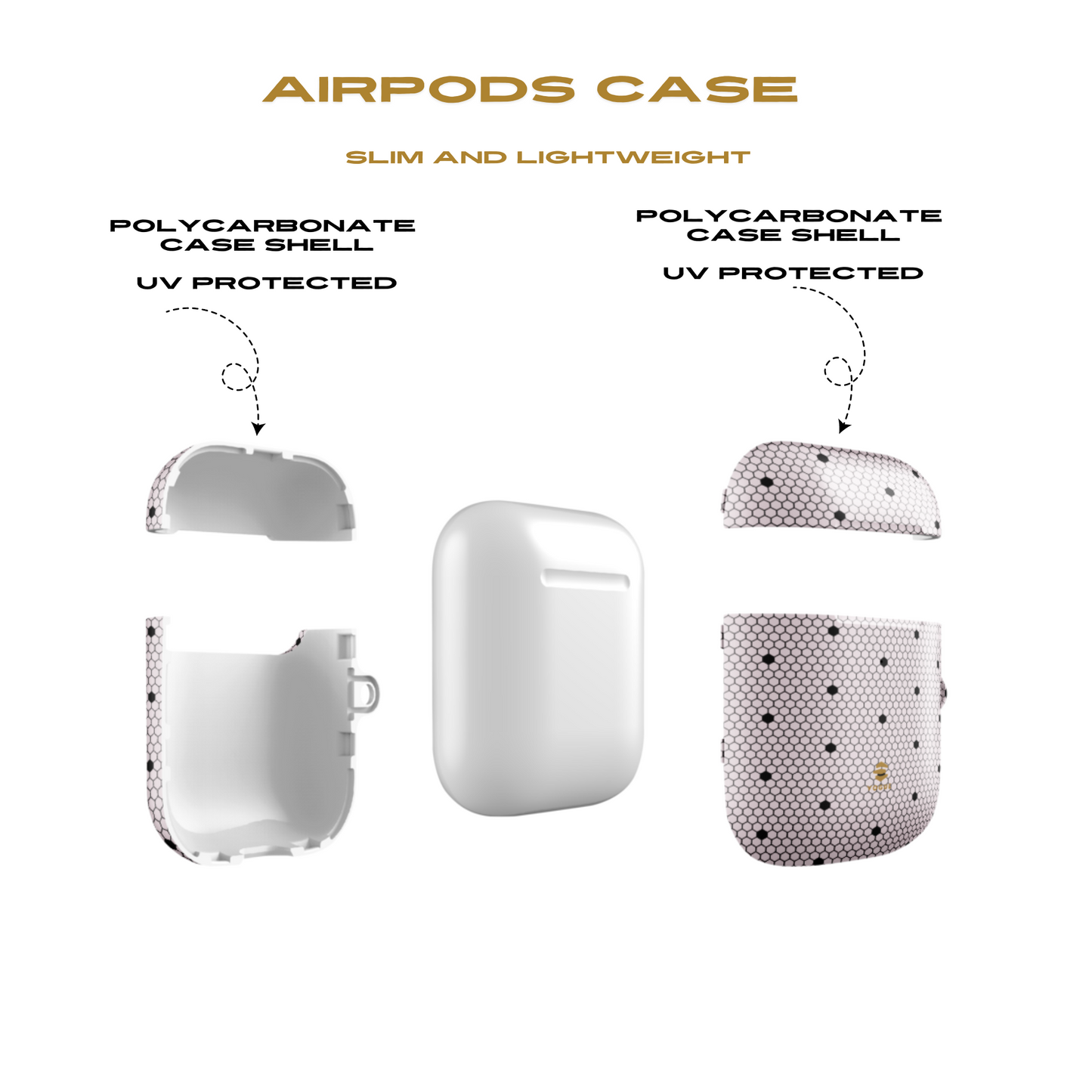 Nude Lace Allure AirPod-Hüllen