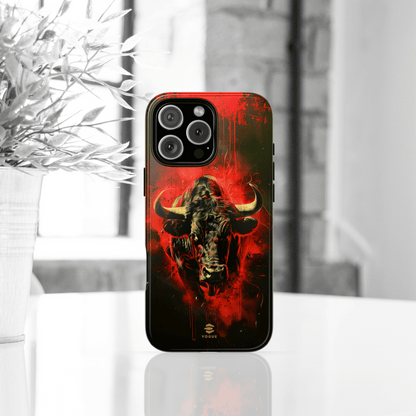 Bull Black iPhone Tough case