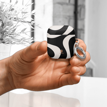 Black Swirl AirPod Case