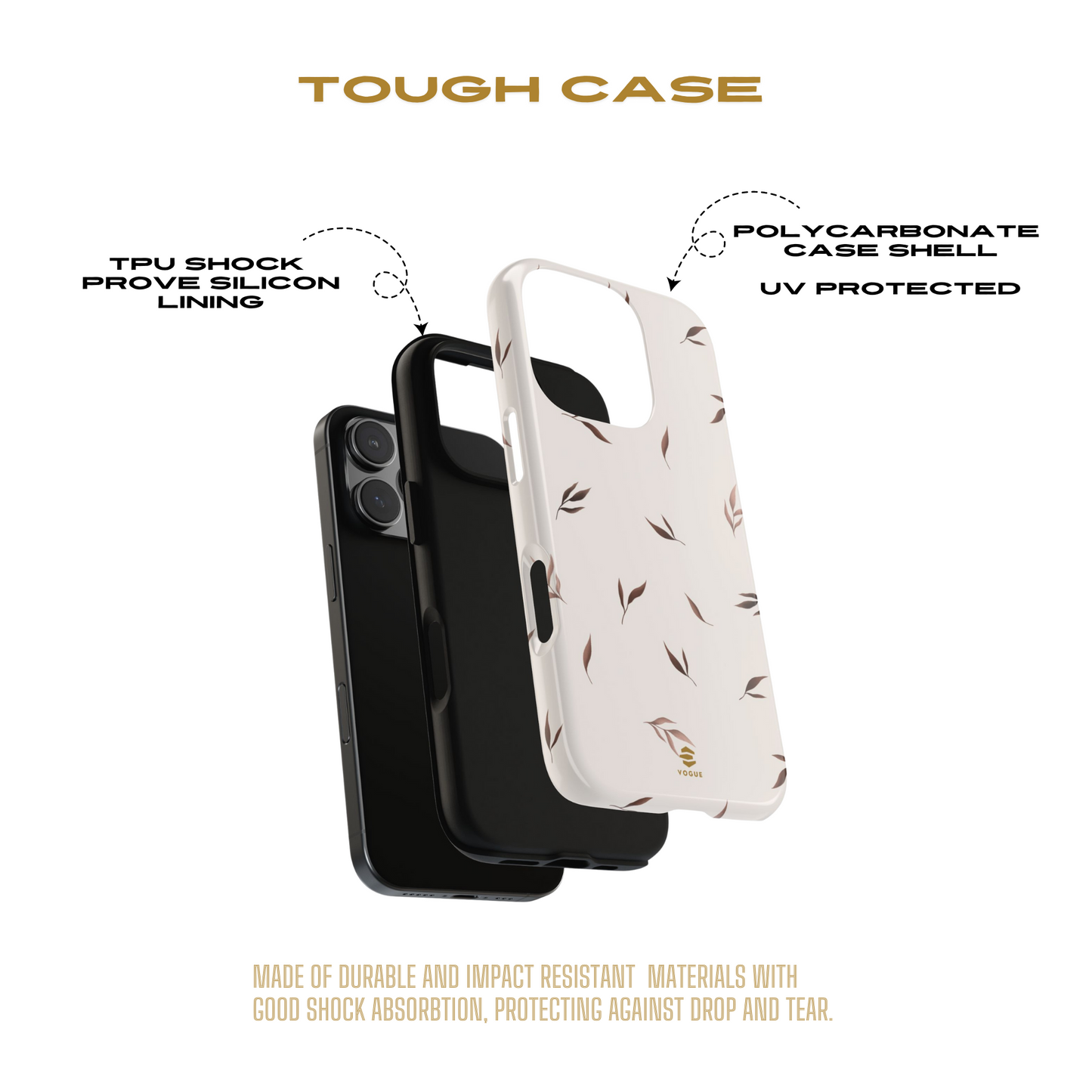 Funda para iPhone color beige Serenity