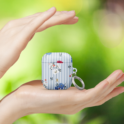 Denim Bouquet AirPod Cases