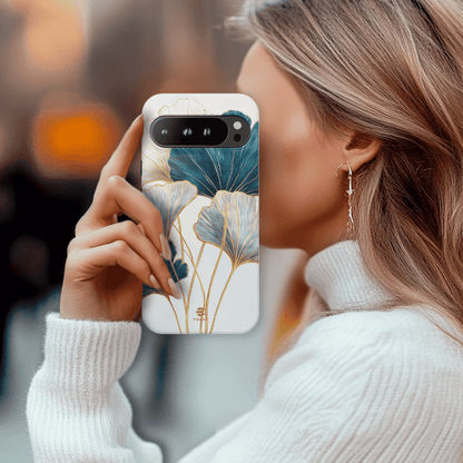Botanical Line Art Tough Phone Case Google